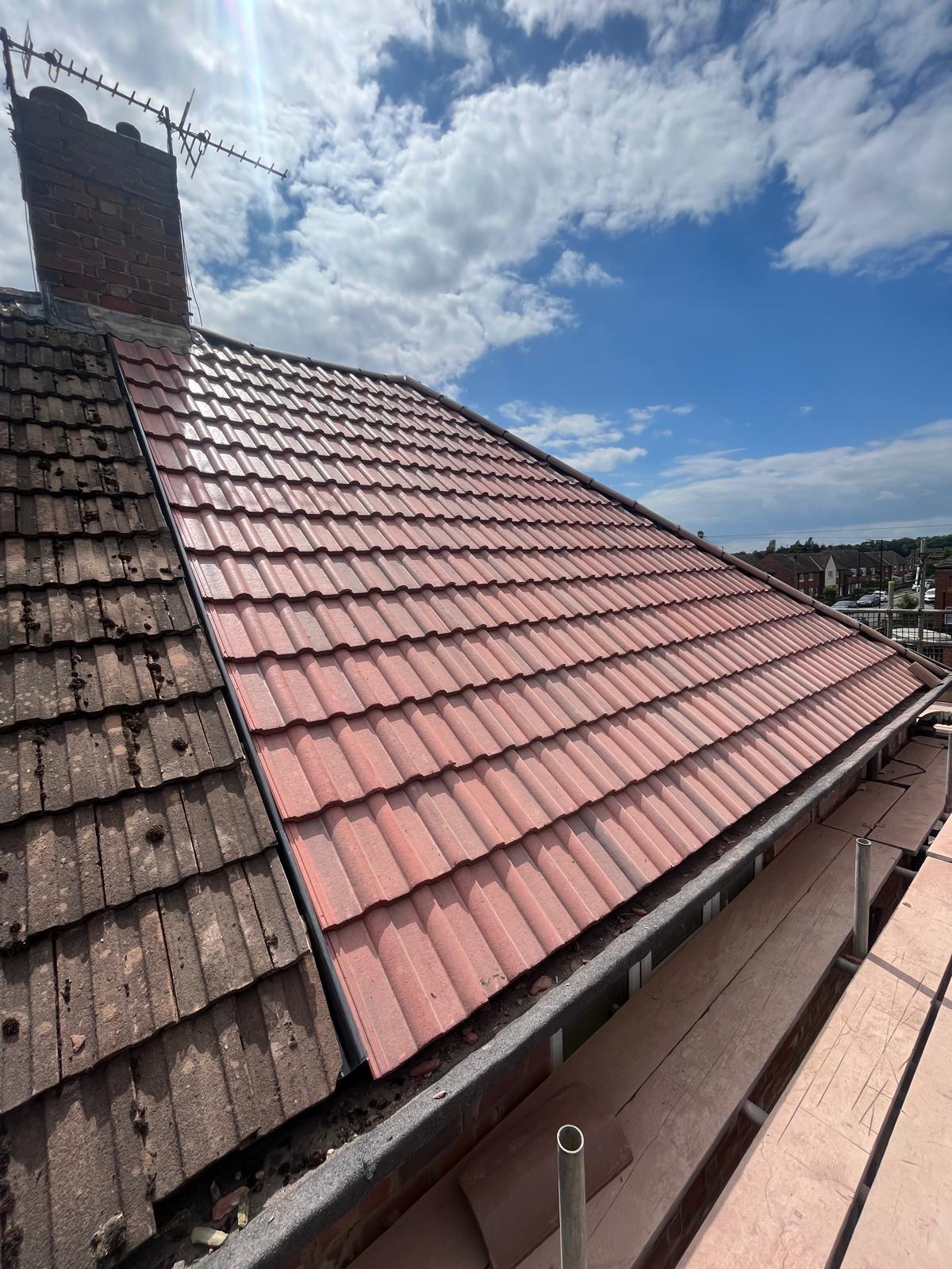 Ackroyd & Son Roofing project — professional UK pitched roof installation