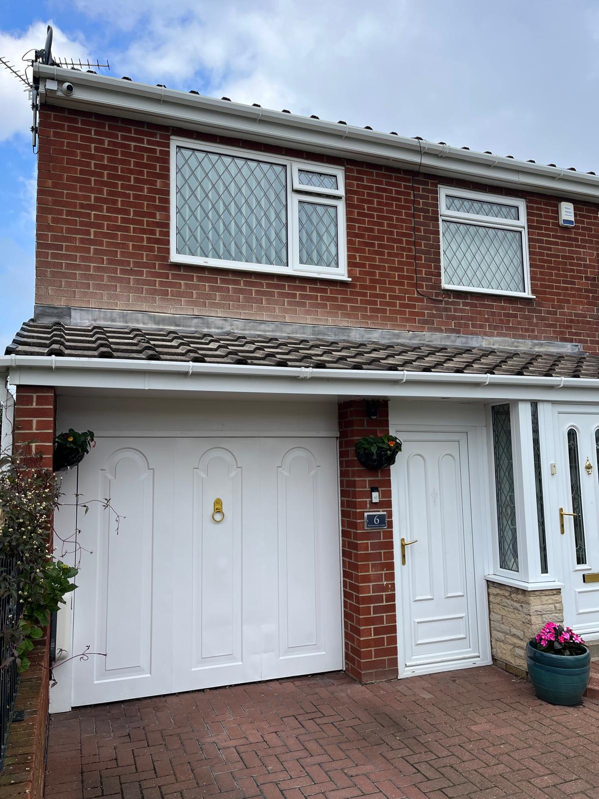 Completed porch and garage canopy roofs &mdash; Ackroyd & Son Roofing residential project
